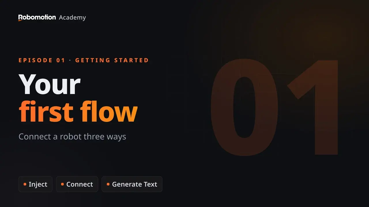 Automation Foundations course